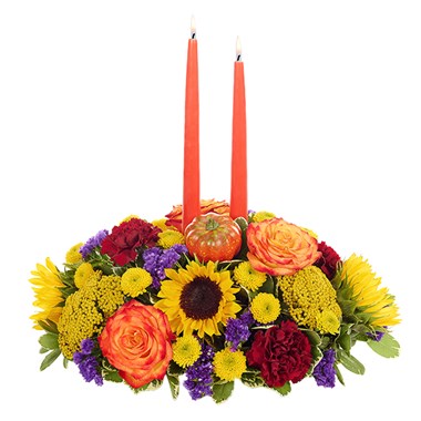 Fiery Fall Centerpiece